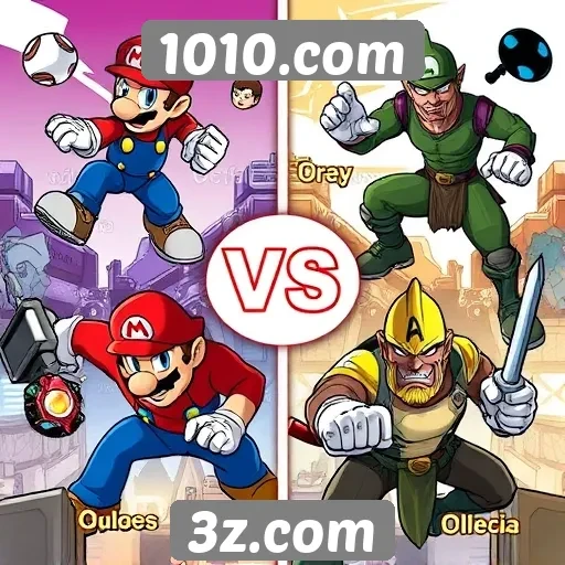 Comparação entre jogos clássicos e novos em 1010.com